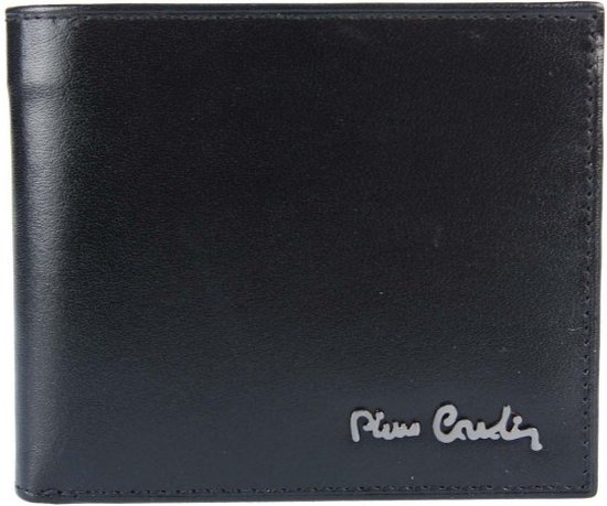 Pierre Cardin - [Midnight] - Luxe Leren portemonnee portefeuille voor mannen heren zwart trendy RFID - Vaderdag Cadeau Geschenkidee Verjaardagscadeau voor hem - HandbagsUniverse