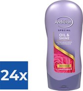 Bol.com Andrélon Conditioner Oil & Shine 300ml - Voordeelverpakking 24 stuks aanbieding