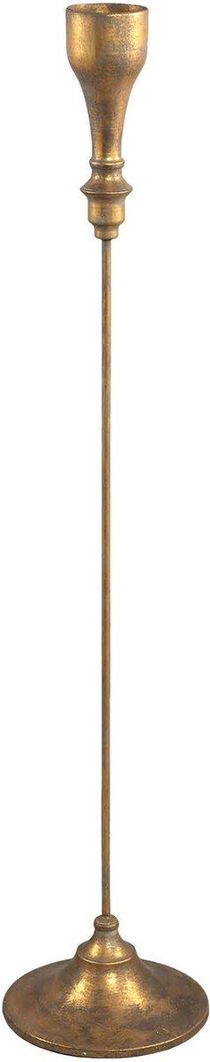 PTMD COLLECTION PTMD Verya Ronde Kandelaar - H120 x Ø25 cm - Metaal - Koper