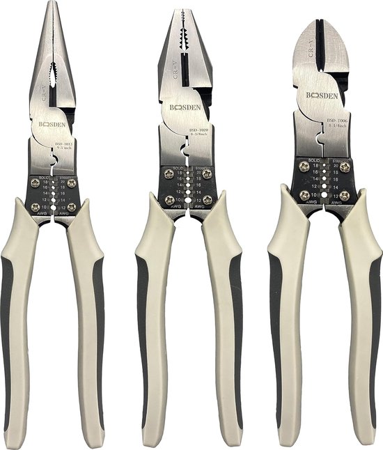 HBM professionele tangenset VDE 3-delig (10314