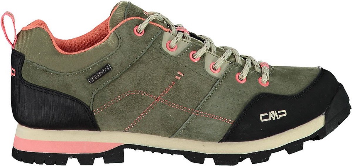 Cmp Wandelschoenen Low Alcor Dames Leer Zwart