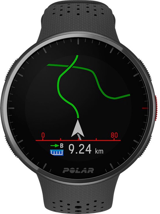 Polar Pacer Pro - Geavanceerd GPS Hardloophorloge - Carbon Gray