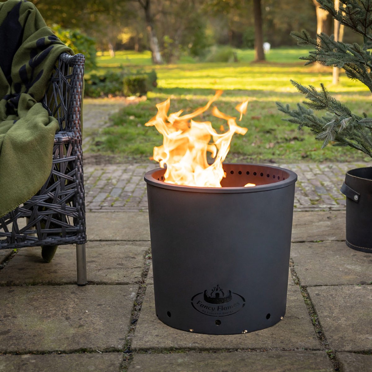 Esschert Design Brasero granulés de bois
