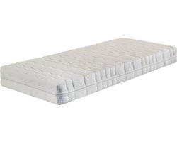 Koudschuim PLUS Matras - 140x200 - 20 cm dik - Anti-Allergie - Afritsbare en wasbare hoes