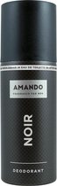 Amando deodorant spray noir 150 ml