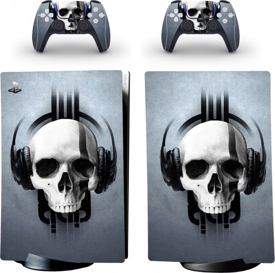 Foto: Ps5 digital console skin beat bones ps5 sticker 1 console en 2 controller stickers