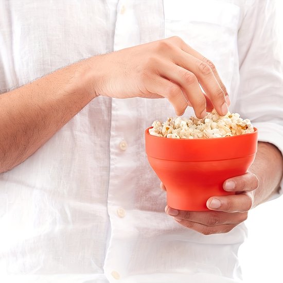Livano Popcornmakers - Popcornpan - Popcorn Machine - Mini Popcorn Machine - Roze — afbeelding 3