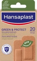 Hansaplast Green & Protect Pleisters - 20 stuks - Milieuvriendelijkere Materialen