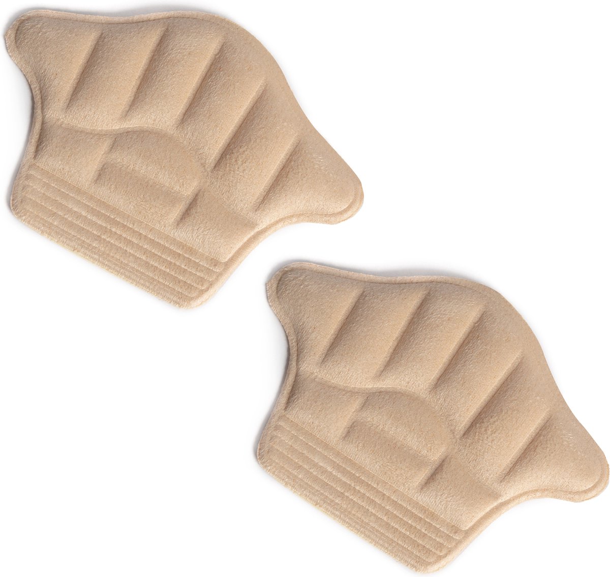 Hielbeschermers Hoog - Anti-Slip kussens - Inlegzolen - Blaarbeschermers - 1 paar - Beige