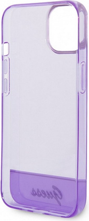 Coque arrière translucide Guess - Apple iPhone 14 Plus (6,7") - Violet