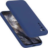 Cadorabo Hoesje geschikt voor OnePlus Nord in LIQUID BLAUW - Beschermhoes gemaakt van flexibel TPU silicone Case Cover