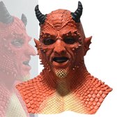 Masque d'Halloween Livano - Adultes - Masques effrayants - Masque Horreur - Demon