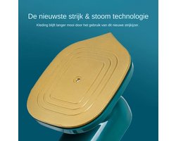 foto van Luxe mini strijkijzer - inklapbaar - sprayfunctie - stoom machine - Travel iron - Strijkijzer vakantie - Reisstrijkijzer klein - On tho go Iron - stoom machine - strijkijzer met stoomgenerator - Kerst - sinterklaas cadeau