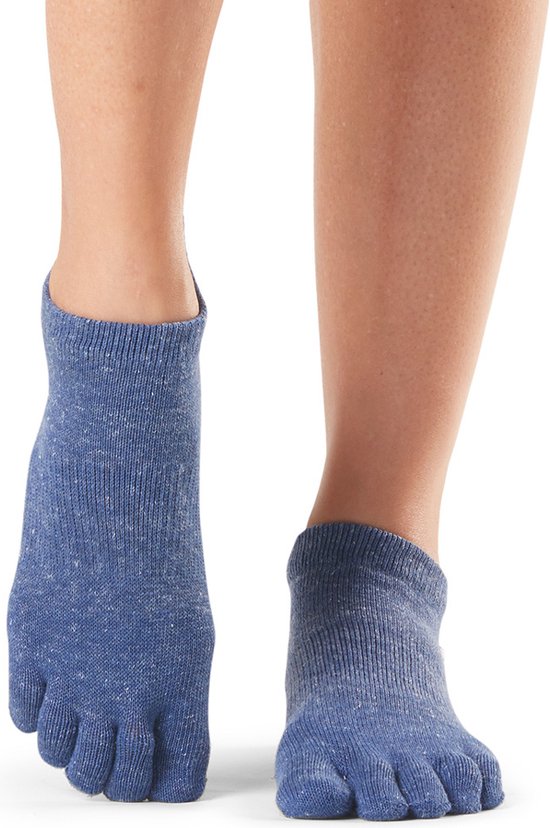 ToeSox Yoga No-Show Grip Socks teensokken