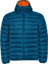Gewatteerde jas met donsvulling Blauw Maanlicht model Norway merk Roly maat 2XL