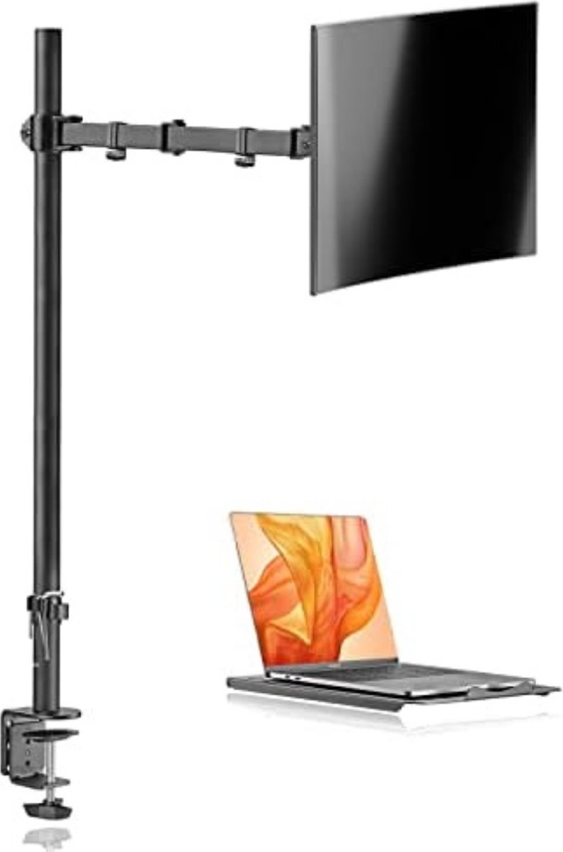 Monitor Arm Laptop - Laptop Arm Standaard - 13-27 inch LCD LED Screens/17