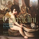 Federico Del Sordo - Corradini: Canzonas & Sonatas (CD)