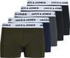 JACK&JONES JACBASIC WHITE WB TRUNKS 5 PACK NOOS Heren Onderbroek - Maat S