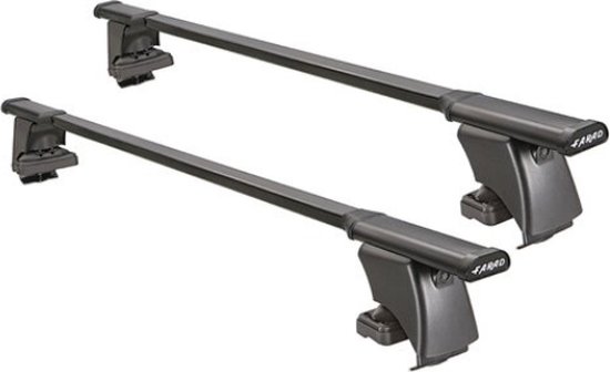 Dakdragers geschikt voor de Ford Focus SW 5d 2011 t/m 2018 glad dak - Staal smal - 75kg laadvermogen - Merk Farad