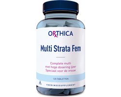 Orthica Multi Strata Fem - Multivitaminen - 120 tabletten - 120 stuks