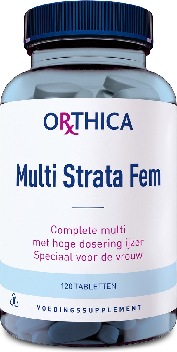 Goedkoopste Orthica Multi Strata Fem - Multivitaminen - 120 tabletten