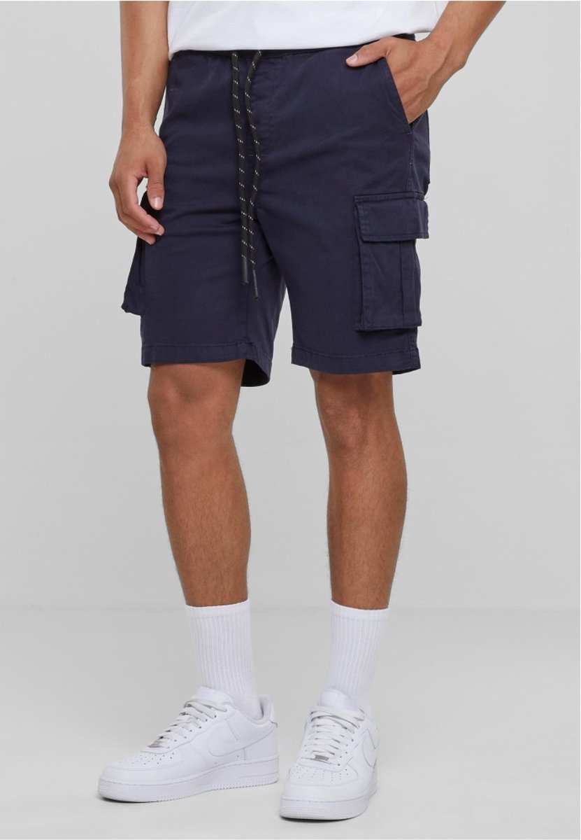 Urban Classics Drawstring Cargo Korte broek S Blauw