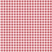 Tafelzeil/tafelkleed rode ruit/boerenruit 140 x 180 cm - Tuintafelkleed - Boerenbont