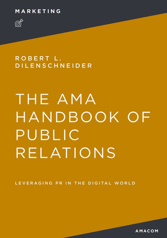 The AMA Handbook of Public Relations - cover