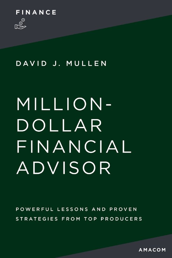 The Million-Dollar Financial Advisor - cover