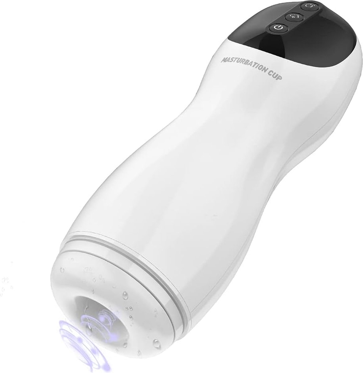 Goedkoopste Xuomt Elektrische masturbator met 10 modi, telescopische functie, met 3 standen, zuigen/spannen/clipzuigen, masturberen, cup-masturbatoren, automatische seksspeelgoed, penispomp voor mannen