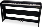 Bolan CP-1 piano numérique noir - piano de maison avec mobilier - piano débutant - piano électrique 88 touches