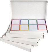 Flashcards 2000 stuks A7 - 7.5x10.5cm - flitskaarten - Duurzaam FSC-gecertificeerd 300 grams karton