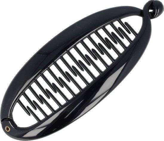 Epingle à Cheveux Pince Banane 14cm Zwart Brillant Fabriqué en France Pince à Cheveux Pince à Cheveux Pince à Cheveux Pince Cheveux