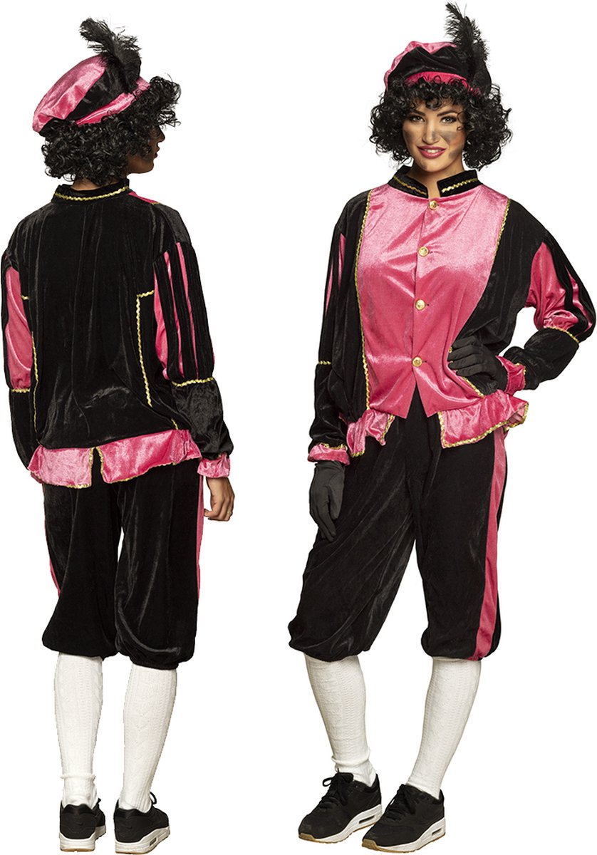 Boland - Kostuum Piet roze (M) - Volwassenen - Piet - Sinterklaas - Pakjesavond - Intocht - Boland