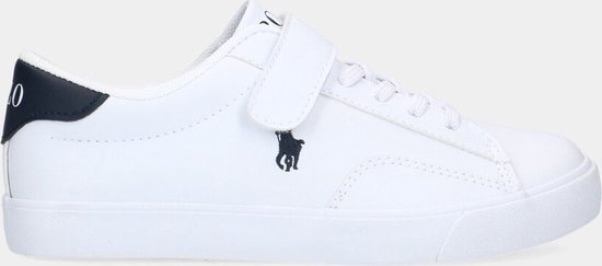 Polo Ralph Lauren Theron V Ps Boy Lage sneakers - Leren Sneaker - Jongens - Wit - Maat 30