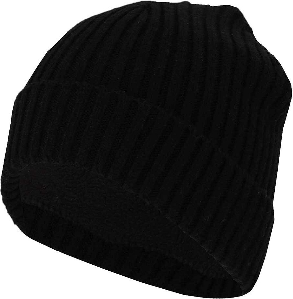 Sarlini - Baby - Knit - Muts - Zwart - 0-12 maanden