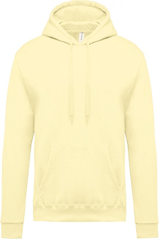 Sweatshirt Heren 4XL Kariban Lange mouw Straw Yellow 80% Katoen, 20% Polyester