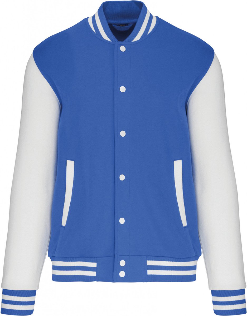 Kariban College jacket unisex K497 Light Royal Blauw