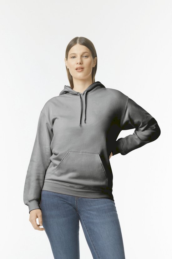 Sweatshirt Unisex XL Gildan Lange mouw Charcoal 80% Katoen, 20% Polyester