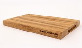 Ramon Brugman par MOA - Petite planche à découper - Bois de noyer non traité - 25 x 15 cm - 2 cm d'épaisseur