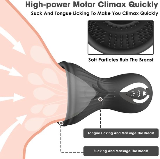 Kit De 8 Ventouses Pour Tire-lait / Plaisir – Pinces à Seins Sans Marque