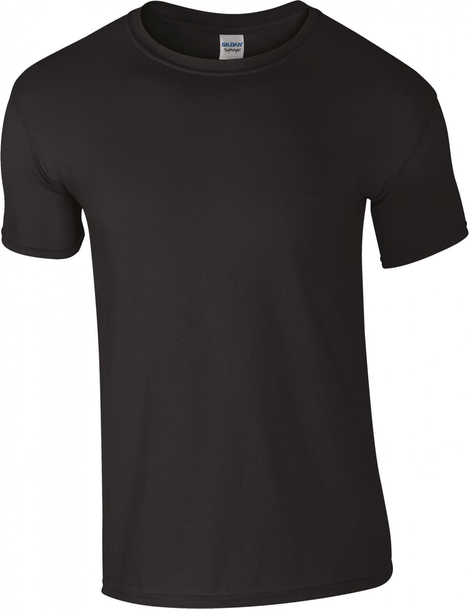 Gildan Softstyle® Euro Fit Adult T-shirt GI6400 - Black - 4XL