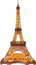 Robotime Rolife - Nuit de la Tower Eiffel - TGL01 - Tour Eiffel - Kit de construction - Artisanat - DIY