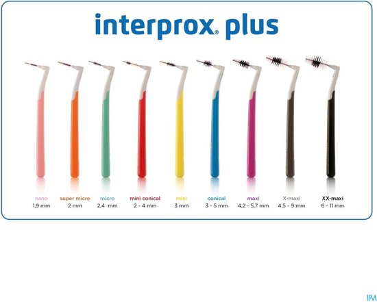 Interprox Plus Conical Tandenstokers -  6 stuks - Interprox