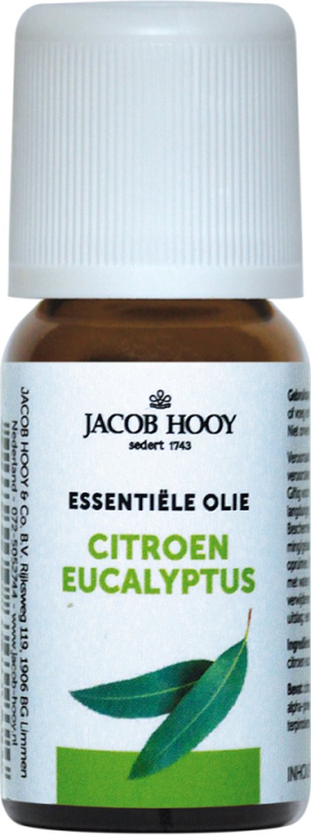 Goedkoopste Jacob Hooy Essentiële Olie Citroen Eucalyptus 10ML