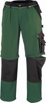 teXXor Canvas 2-in-1 Bundhose Tobago Grün/Schwarz-62