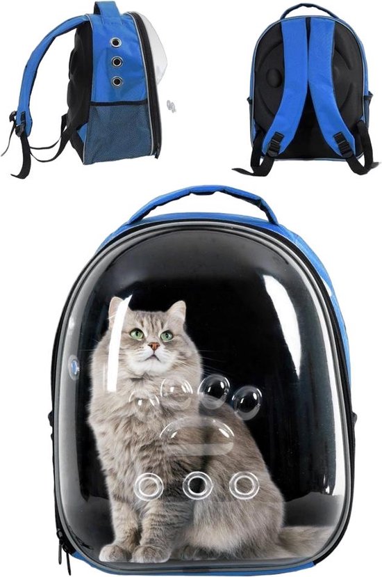 WSP - Sac de transport / sac à dos pour animaux, imperméable, transparent,  adapté aux... | bol