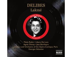 Omslag van Chorus & Orchestra Of The Opéra-Comique Paris, Georges Sébastian - Delibes: Lakmé (2 CD)