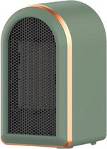 Livano Elektrische Kachel - Haard - Heater - Mini Kachel - Warm - Groen