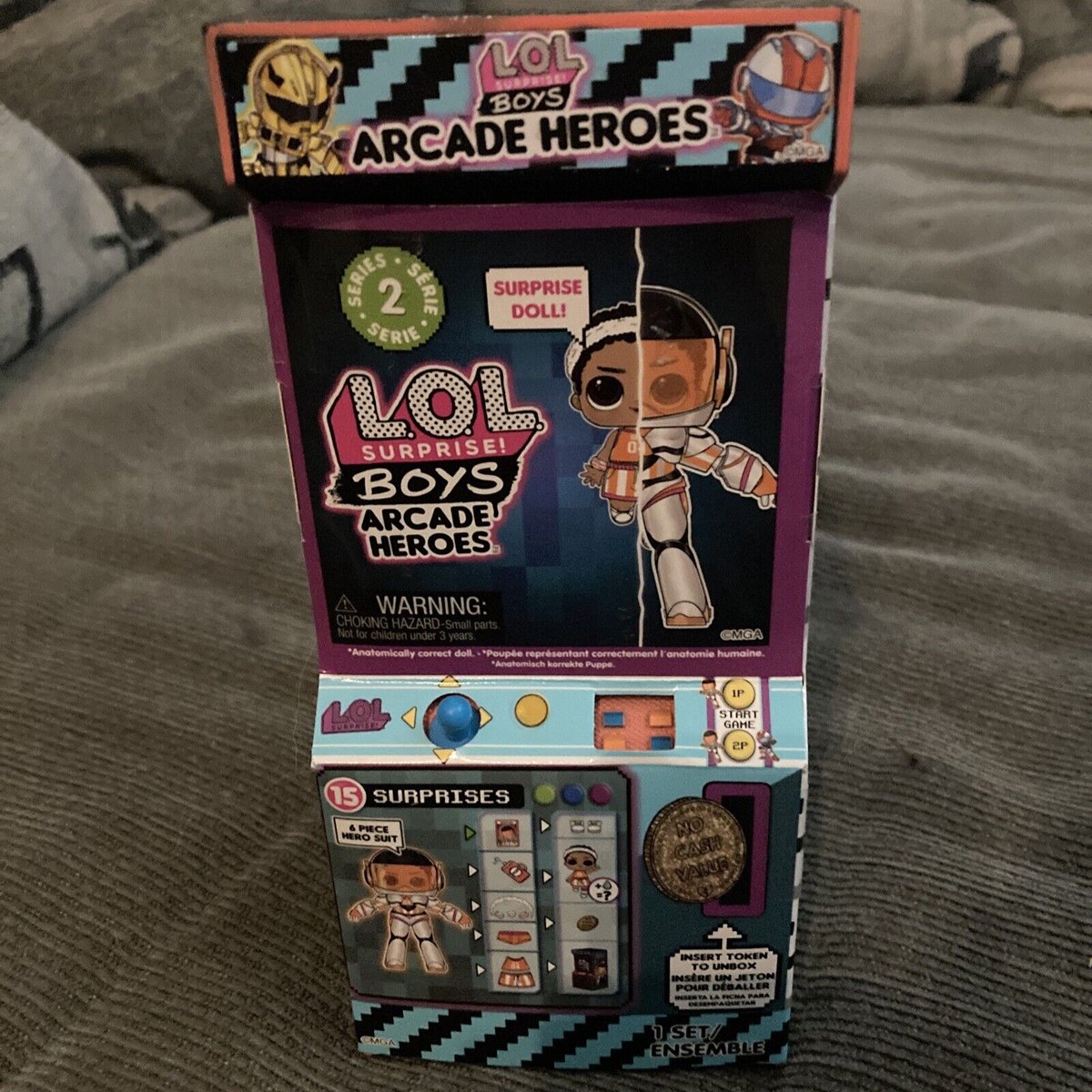 LOL Surprise Boys Arcade Heroes Series 2 - NEW Series 2